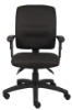 Boss 3 Paddle Task Chair w/Arms Black