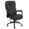 Picture of B9-91BK Boss H/Duty Double Plush  High Back Chair (400lbs) - Black