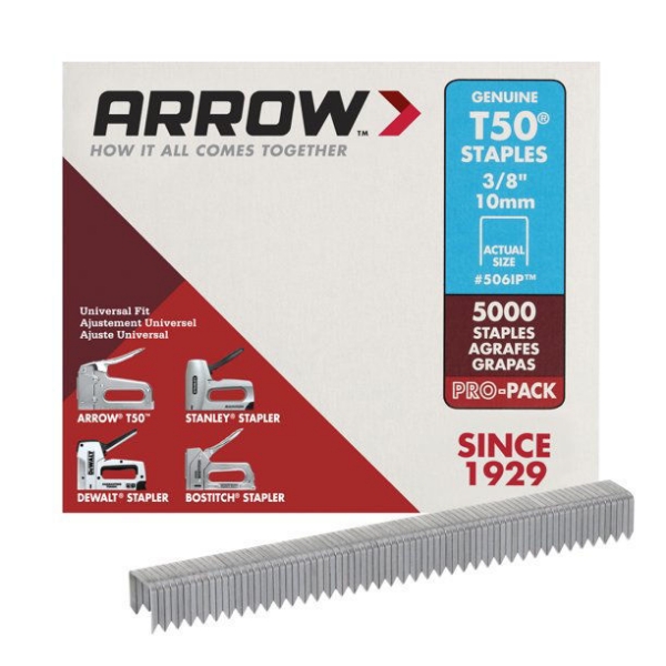 Picture of 77-036B Arrow T50 HD Staples 3/8" (5000) #5061P