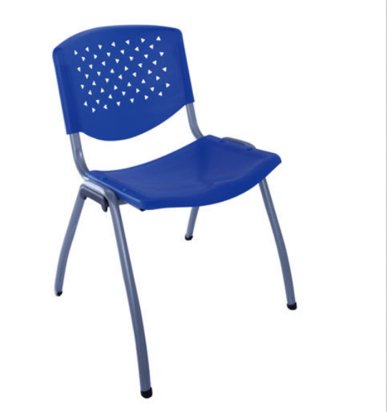 Picture of EC-5262BL Evolve Plastic  Stack Chair - Blue