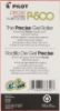 Picture of 61-067 Pilot Precise P-500 Gel Pen Black X-Fine #38600