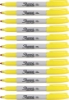 Picture of 53-054A Sharpie Permanent Marker Fine - Yellow #30035