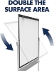 Picture of 05-066 Quartet Mobile Magnetic 48 x 36 Whiteboard #ECM43P2