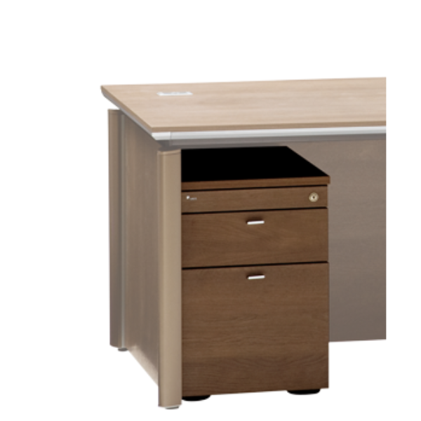 Picture of ZP-E0302UM Manhattan 2-Drawer Mobile Pedestal