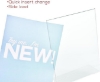 Picture of 08-024 Slanted 8 1/2x11 Vertical Sign Holder - Clear