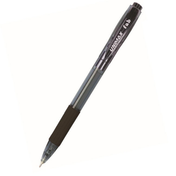 Picture of 62-032 Unimax Fab Ret. Ball Point Pen 0.7mm - Black #247