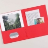 Picture of 40-053 Avery Double Pocket Portfolio - Red #47989