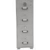 Picture of AF-C4DD Image 4-Drw Fireproof Cabinet w/Digital Lock - Grey