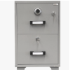 Picture of AF-C2DC 2-Drw Fireproof Cabinet w/Combination Lock - Grey