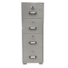 Picture of AF-C4DC 4-Drawer Fireproof Cabinet w/Combination Lock - Grey