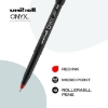 Picture of 61-006 UniBall Onyx Pen Red Micro #60042