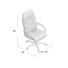 Picture of B7-601BK Boss High Back Padded Exec. Chair - Black
