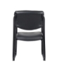 Picture of B9-519BK Boss Sled Base Side Chair - Black Vinyl