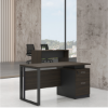Picture of ET-D127W Evolve 1200 x 700 Desk w/Cupboard - Walnut