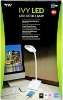 Picture of 47-004 Ivy Desk Lamp w/USB Port - White #IVY-40WT