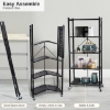 Picture of AZ-RYX55B Image 1620H x 720W Foldable 5-Shelf Rack - Black