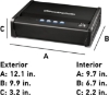 Picture of 09-020 Sentry 3.2x12.1x9.9 Quick Access Pistol Safe #QAP1E