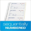 Picture of 07-090A Adams 4- To-A-Page Receipt Book (2) Carbonized #SC1152