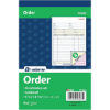 Picture of 07-041 8x5 Order Book (3) Carbonized #TC5803