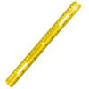 Picture of 71-010 CLI 12" Plastic Ruler Coloured #77412