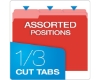 Picture of 37-016 Pendaflex L/S File Folder - Red #15213