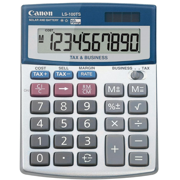 Picture of 09-081 Canon LS-100TS 10-Digits Calculator