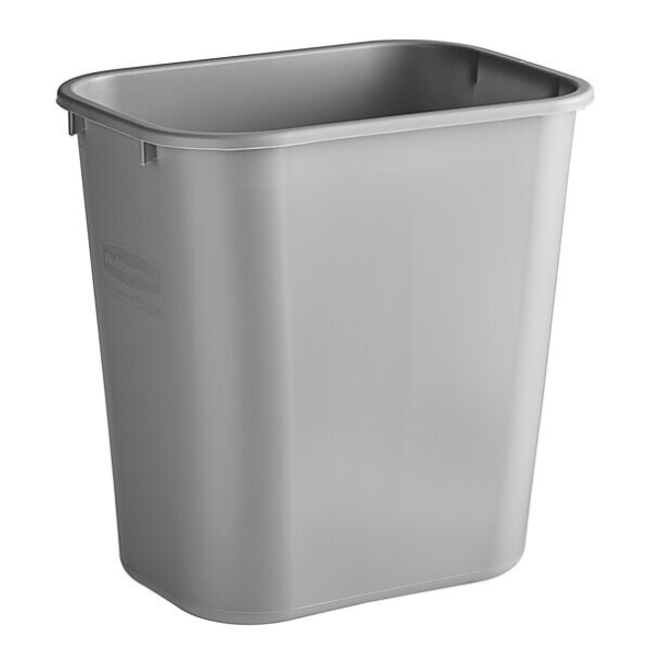 Picture of 05-021 Rubbermaid Waste Paper Bin Grey (Large) 28QT