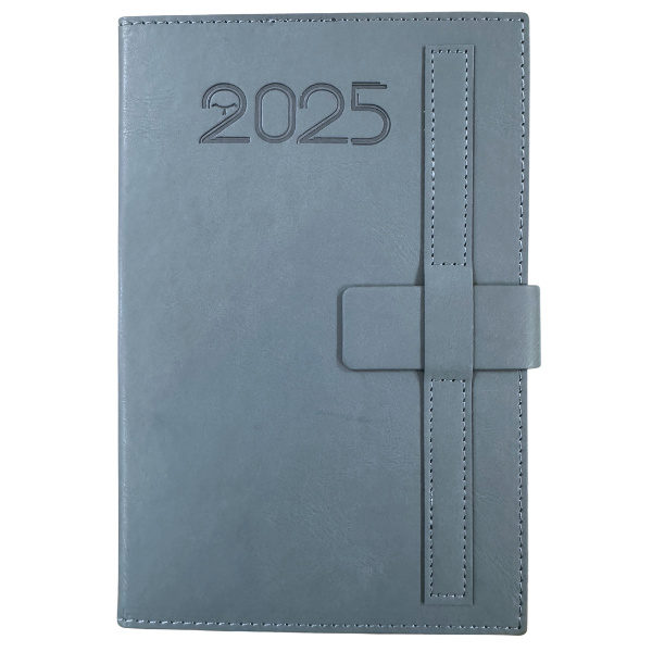 Picture of 90-008 SOS 5 1/2 x 8 1/2 Exec Appt. Diary w/Flap - Blue