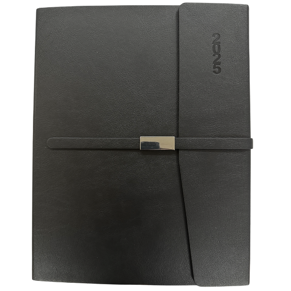 Picture of 90-010 SOS Exec. 8x11 Appt. Diary w/Mag. Cover Blk 1-DAY