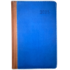Picture of 90-004 SOS 5-1/2x8-1/2 Exec. Appt. Diary (Blue/Tan) 1-DAY