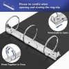 Picture of 04-011 3" O-Ring Binder Black #90340