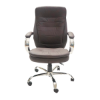 Picture of AA-5330BR Image Double Plush High Back Exec. Vinyl Chair - Brown