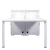 Picture of ST-BGP01 Torch 1500x1200 Desk w/Cupboard & Screen - White