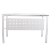 Picture of ST-B060CL Torch 1200 x 600 Glass Desk - Clear