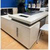 Picture of ET-E1820L WO  Royal 1800 x 2000 Exec. Desk with Side Cabinet - White Oak