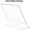 Picture of 08-026 Slanted 11x8-1/2 Horizontal Sign Holder - Clear