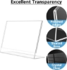 Picture of 08-026 Slanted 11x8-1/2 Horizontal Sign Holder - Clear