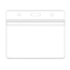 Picture of 02-004 CF 3-7/8 x 2-3/4 ID Card Holders (10) (Horizontal) #A-101