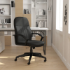 Picture of B8-306BK Boss Medium Back Chair Black